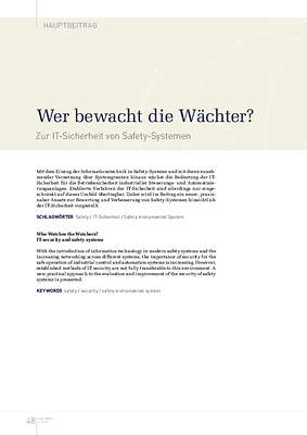 Wer bewacht die Wächter?