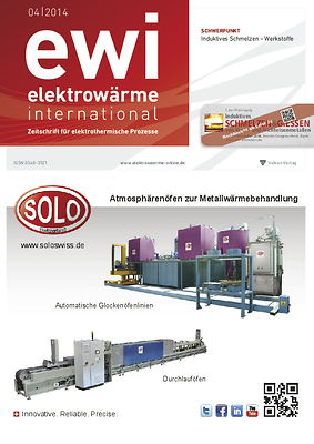 ewi – elektrowärme international – Ausgabe 04 2014