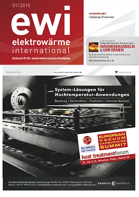 ewi – elektrowärme international – Ausgabe 01 2015