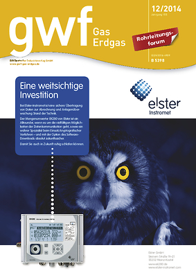 gwf – Gas|Erdgas – Ausgabe 12 2014