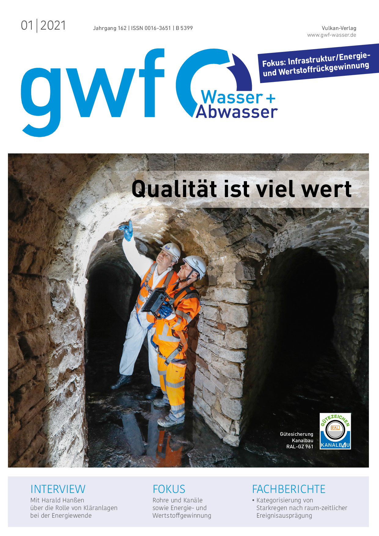 gwf – Wasser|Abwasser – 01 2021