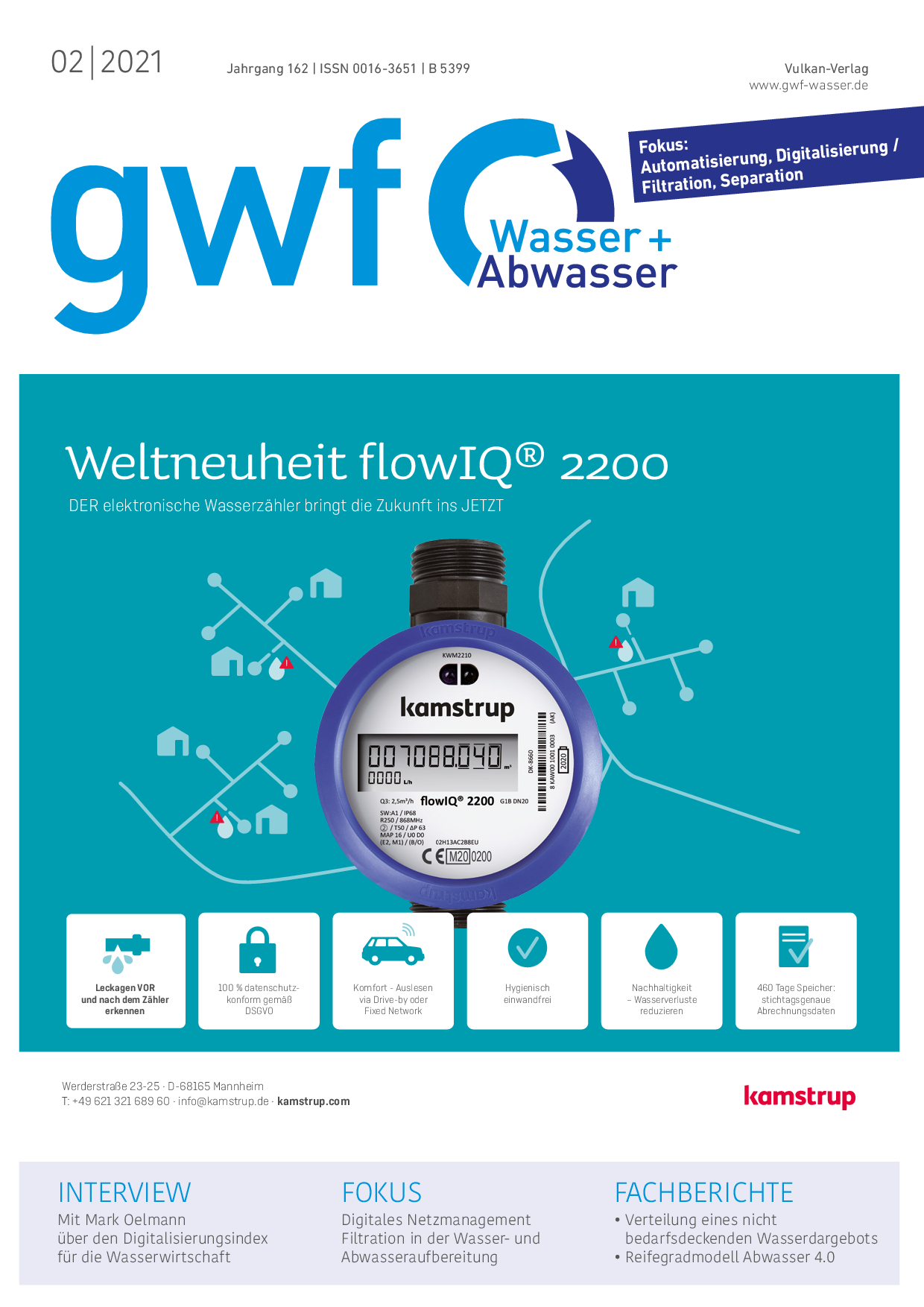 gwf – Wasser|Abwasser – 02 2021