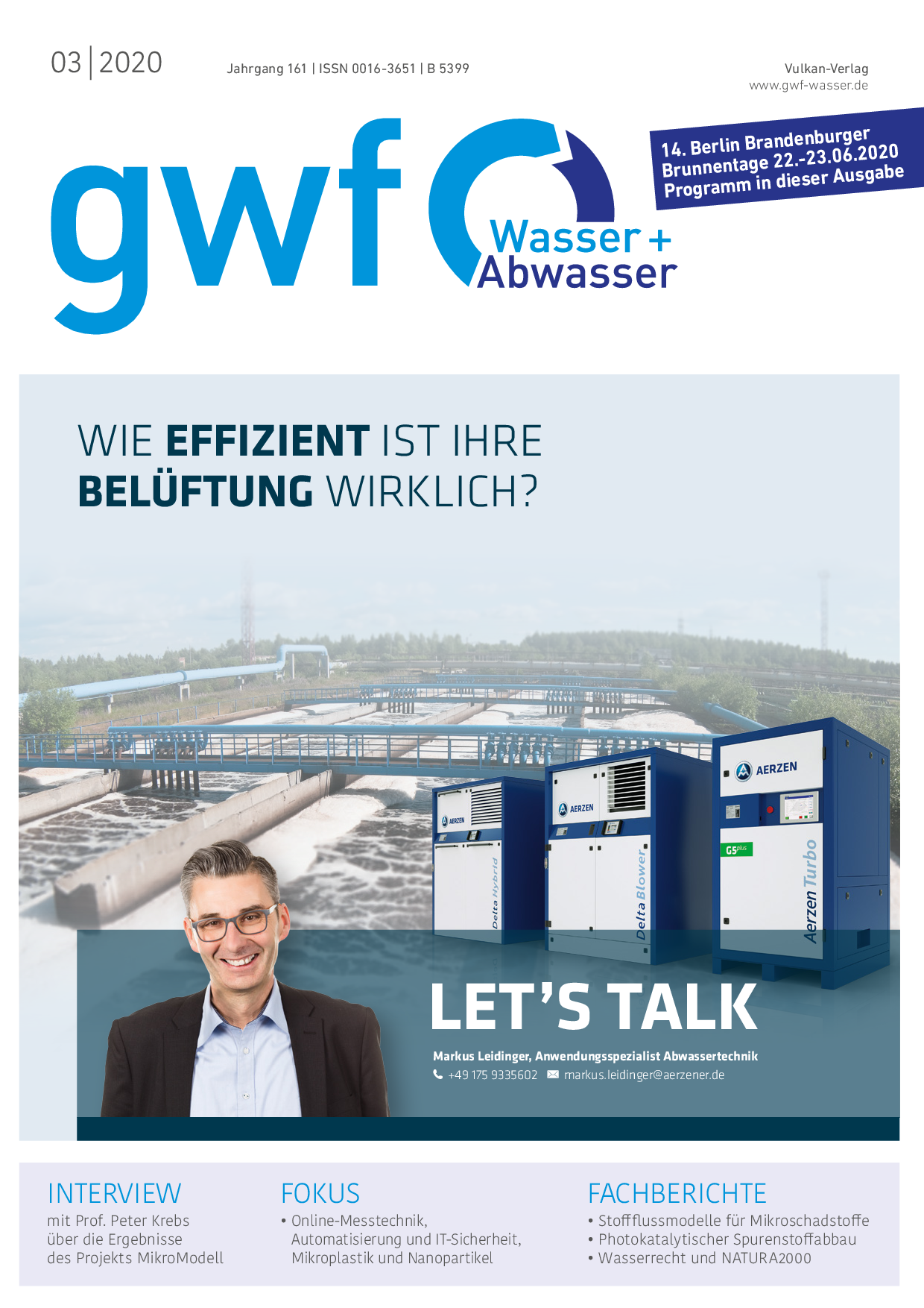 gwf – Wasser|Abwasser – 03 2020