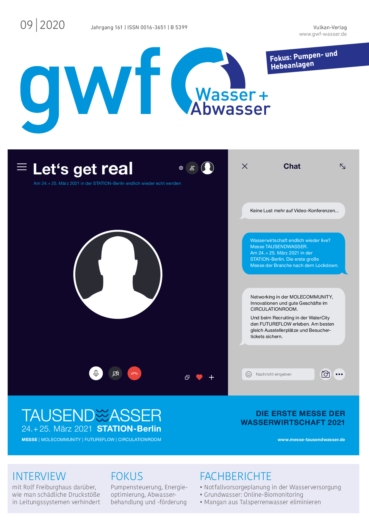 gwf – Wasser|Abwasser – 09 2020