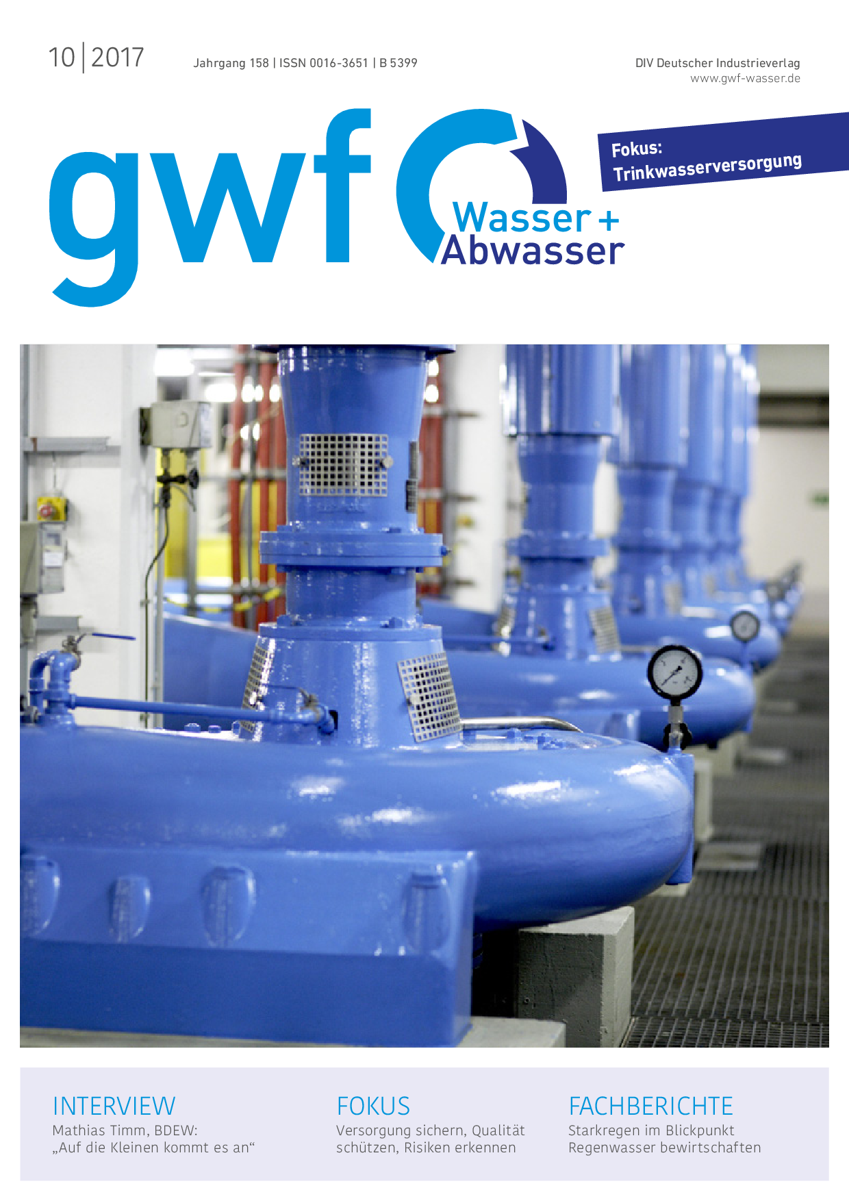 gwf – Wasser|Abwasser – 10 2017