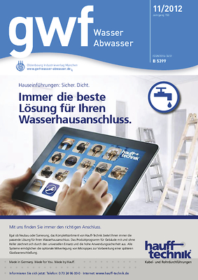 gwf – Wasser|Abwasser – Ausgabe 11 2012