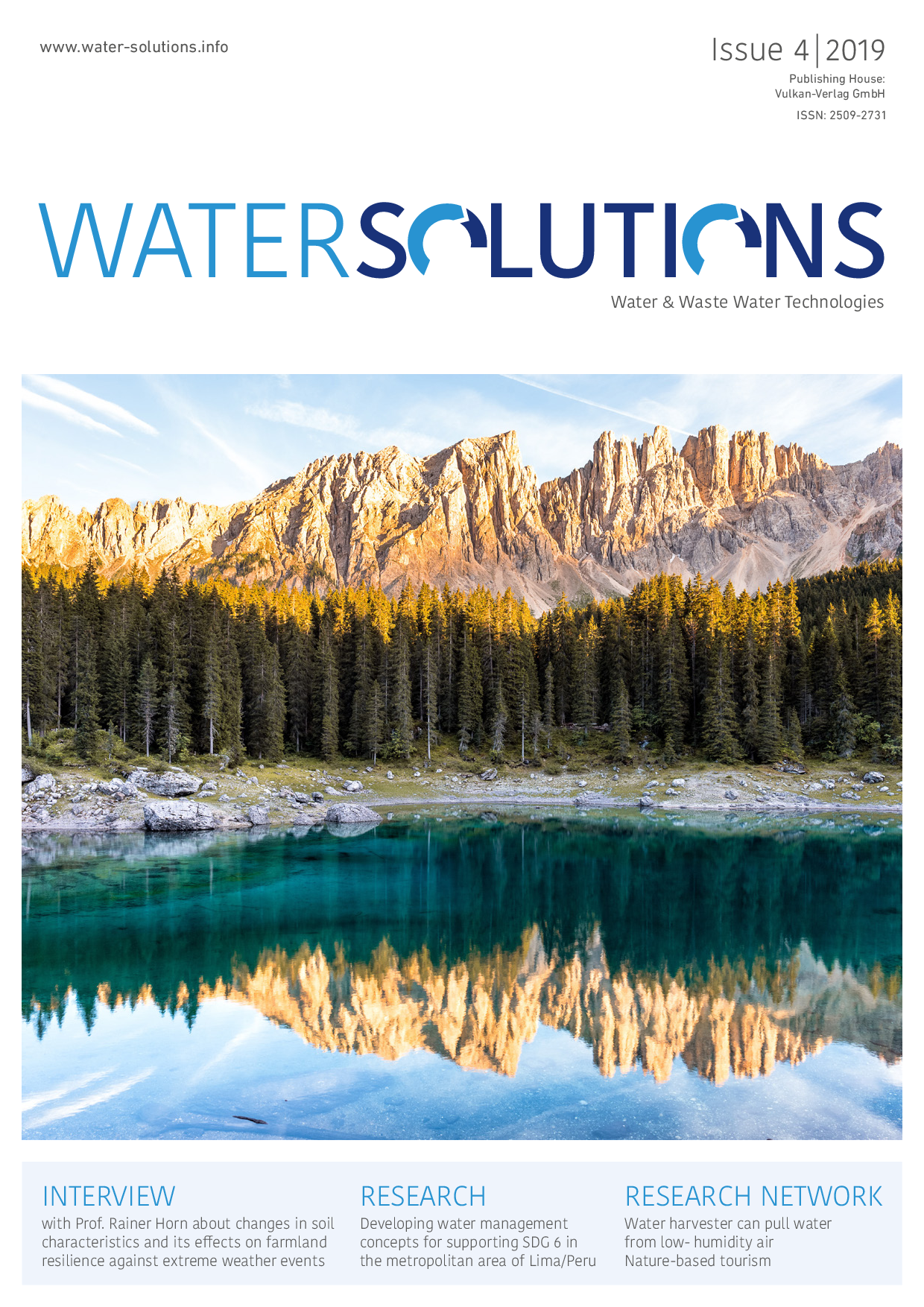 Water Solutions – 04 2019