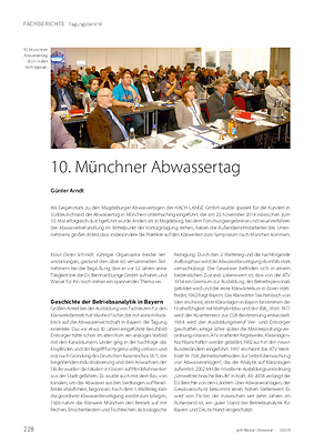 10. Münchner Abwassertag