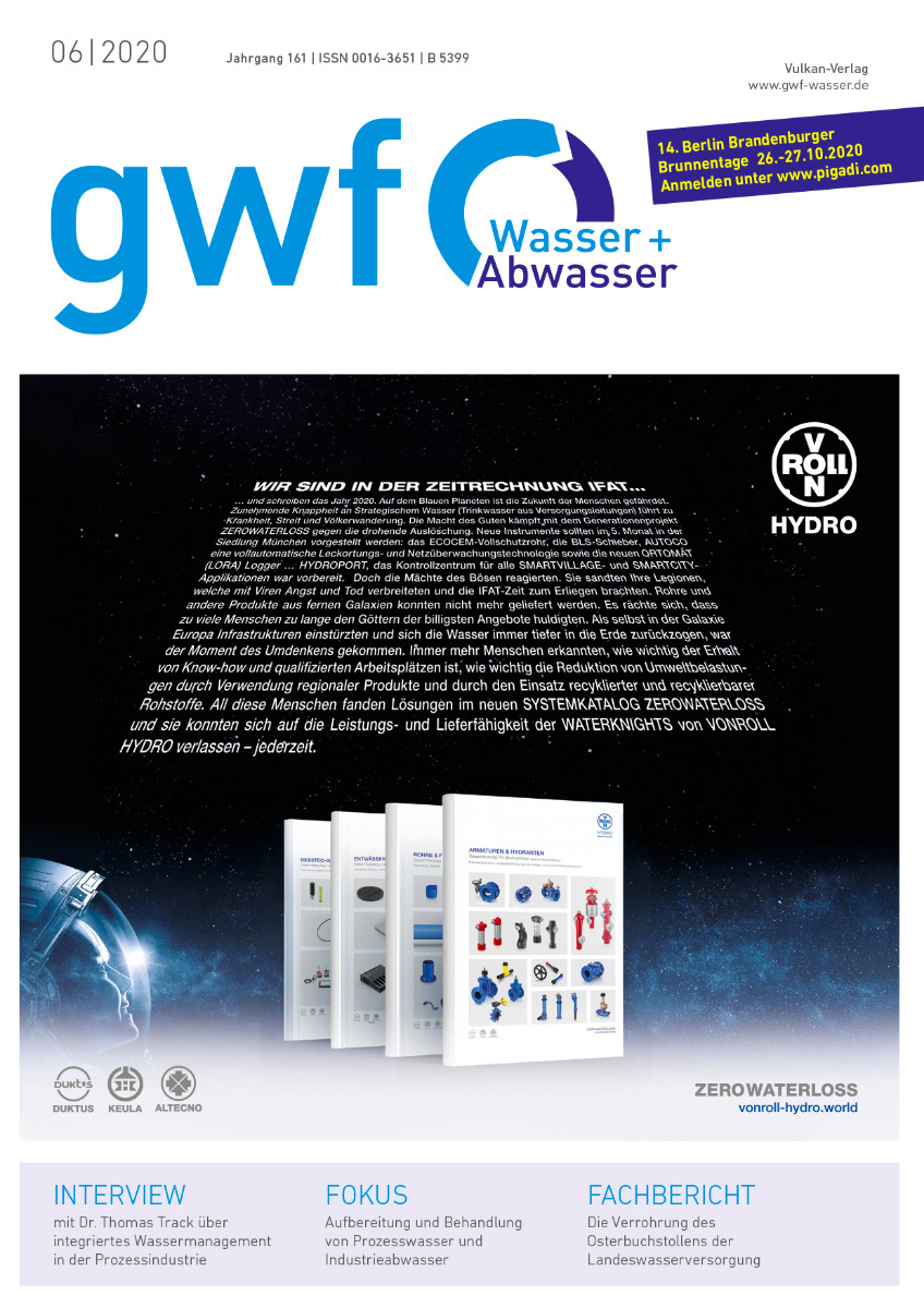 gwf – Wasser|Abwasser – 06 2020