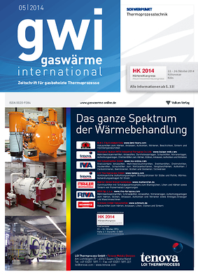 gwi – gaswärme international – Ausgabe 05 2014