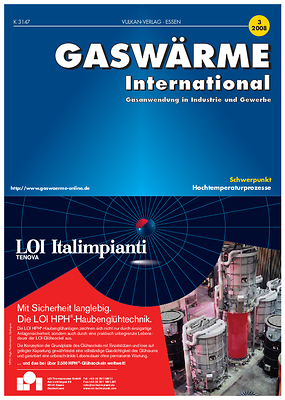 gwi – gaswärme international – Ausgabe 03 2008