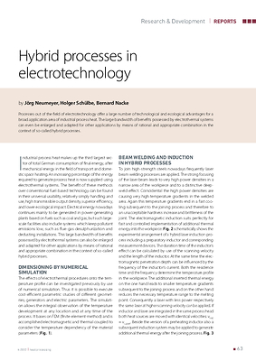 Hybrid processes in electrotechnology