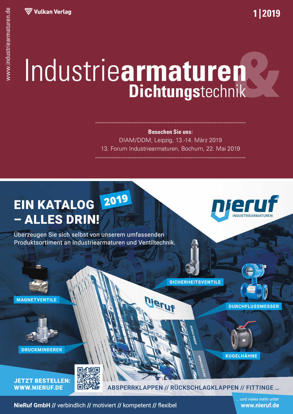 Industriearmaturen – 01 2019