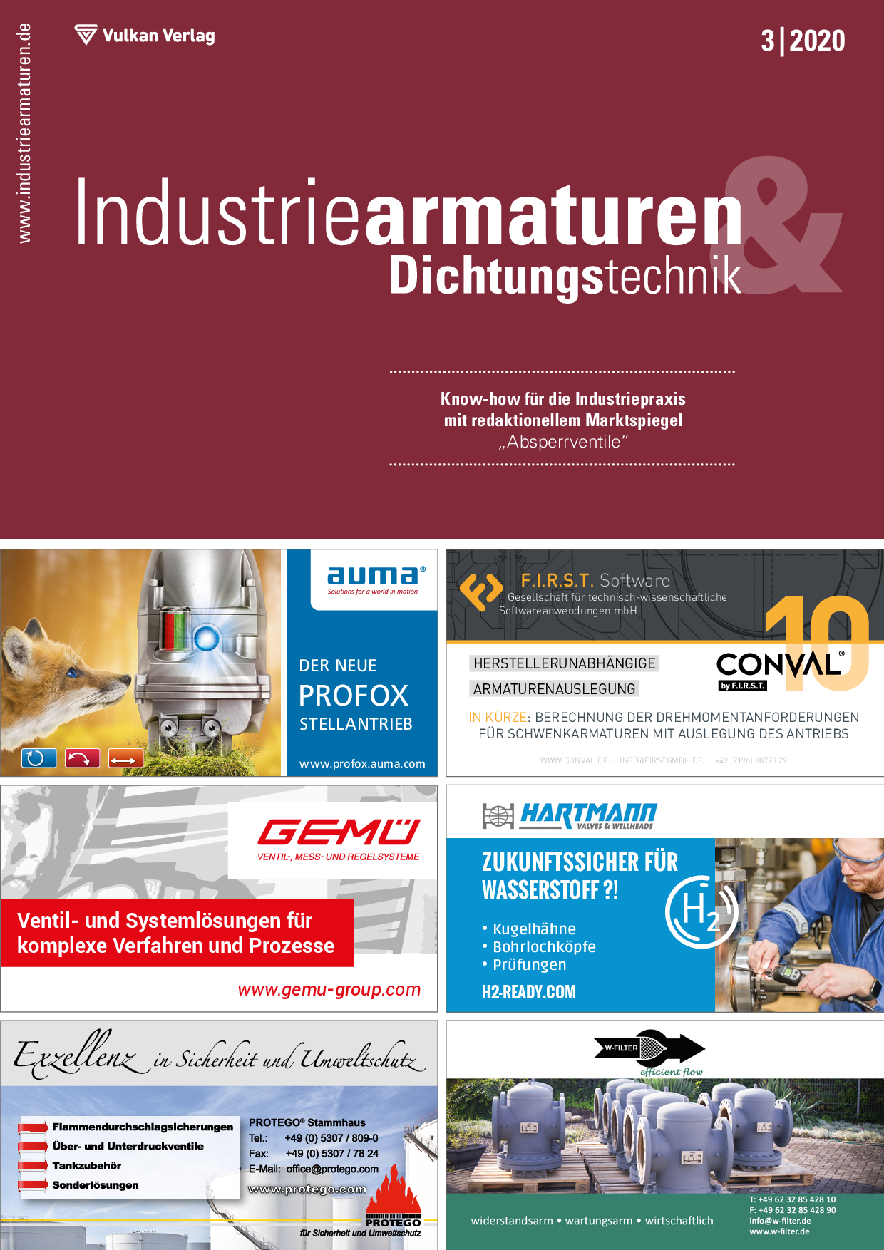 Industriearmaturen – 03 2020